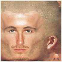 beckam face texture